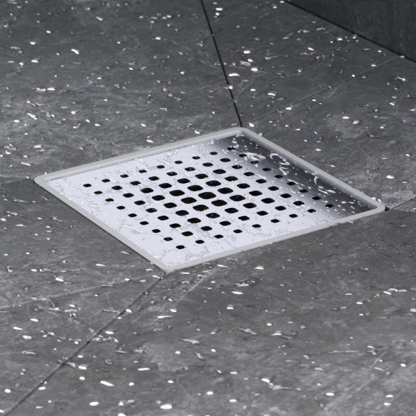 Трап для душа точечный, универсальный затвор Cut Gradient, 10 см. Фото 4