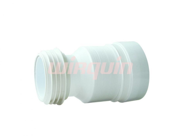 Труба для унитаза Wirquin гофрированная 250-460 мм, d110 мм (70984966). Фото 1