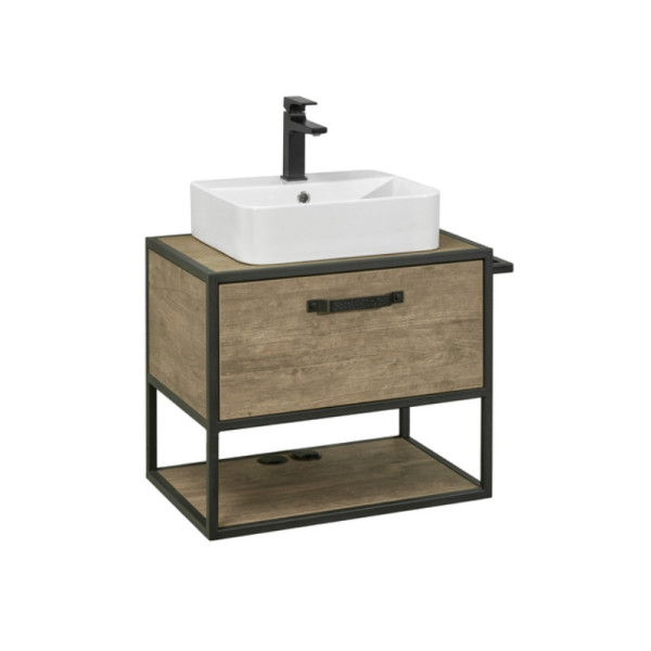 Тумба под раковину AQUATON Лофт Фабрик 65, дуб кантри (1A242301LTDY0). Фото 1