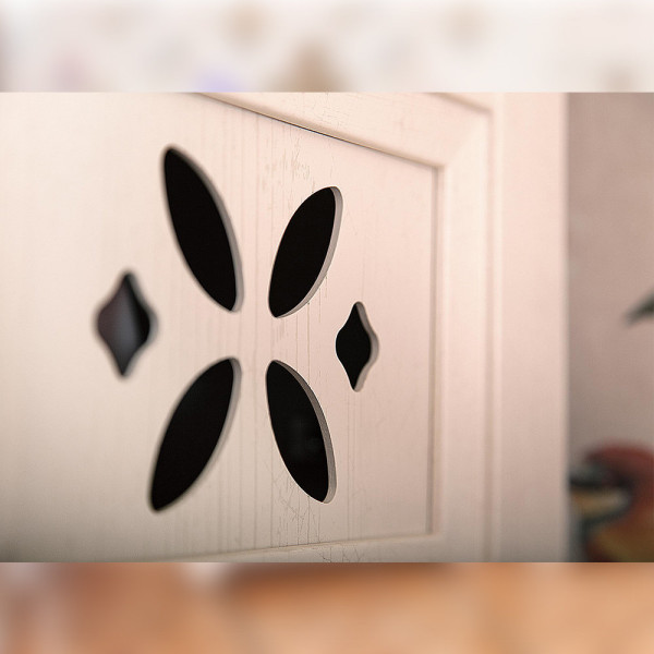 Тумба под раковину напольная Бриклаер КАНТРИ бежевый дуб прованс, 65 см. Фото 5