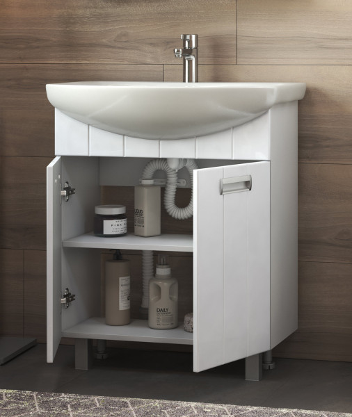 Тумба под раковину напольная VIGO Diana tn.DIA.BAL.70.2D, 70 см. Фото 4