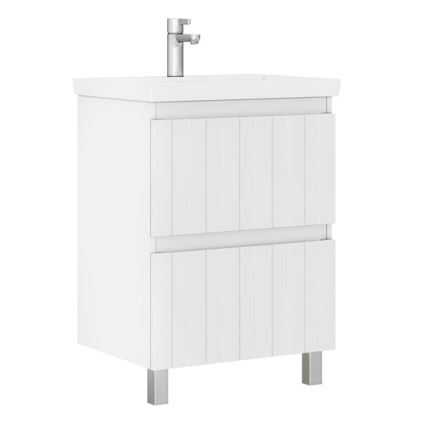 Тумба под раковину напольная VIGO Finlay tn.FIN.COM.60.2Y, 60 см. Фото 1