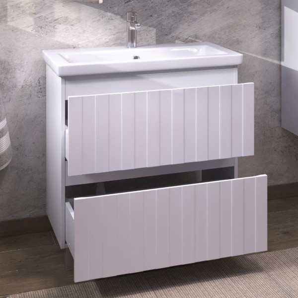 Тумба под раковину напольная VIGO Finlay tn.FIN.COM.80.2Y, 80 см. Фото 5