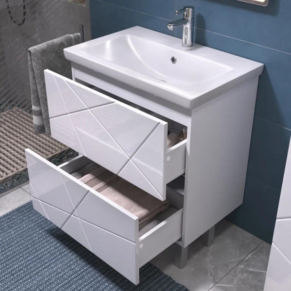 Тумба под раковину напольная VIGO Geometry 016, 70 см. Фото 4