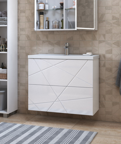 Тумба под раковину напольная VIGO Geometry tn.bsf.GEO.COM.70.2Y, 70 см. Фото 5
