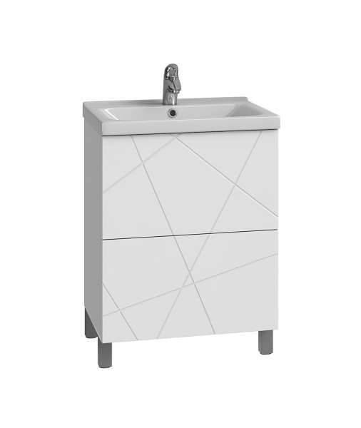 Тумба под раковину напольная VIGO Geometry tn.bsf.GEO.FOS.50.2Y, 50 см. Фото 1