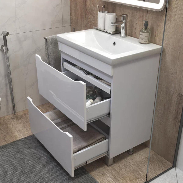 Тумба под раковину напольная VIGO Grani 202, 70 см. Фото 4