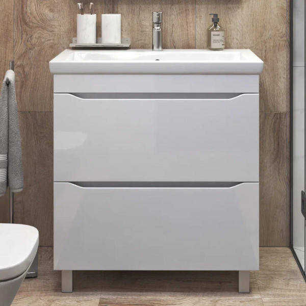 Тумба под раковину напольная VIGO Grani 203, 80 см. Фото 3