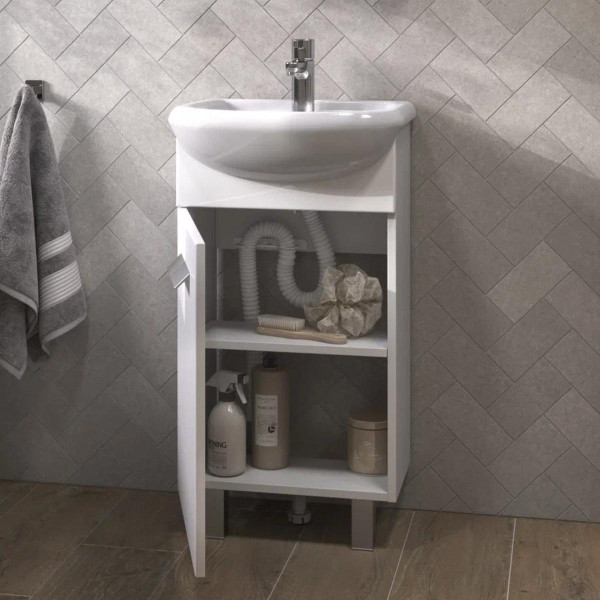 Тумба под раковину напольная VIGO Hoska 227, 45 см. Фото 4