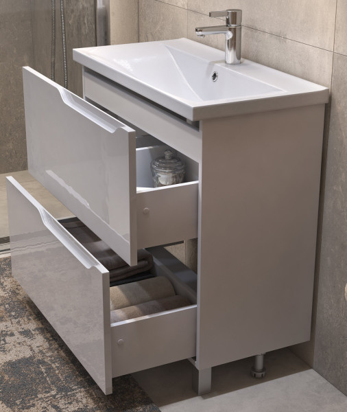 Тумба под раковину напольная VIGO Neo tn.NEO.9696.80.2Y, 80 см. Фото 3