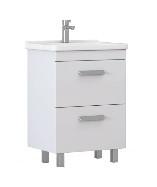 Тумба под раковину напольная VIGO Nova tn.NOV.MIR.60.2Y, 60 см. Фото 1