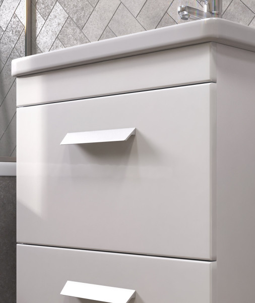 Тумба под раковину напольная VIGO Nova tn.NOV.MIR.60.2Y, 60 см. Фото 5