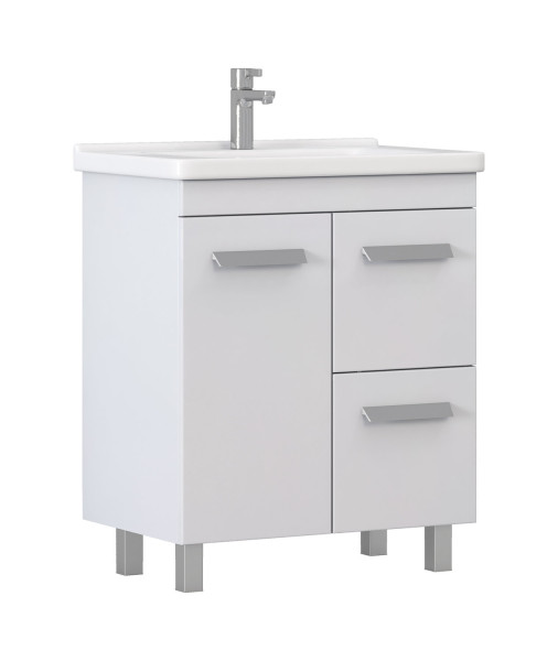 Тумба под раковину напольная VIGO Nova tn.NOV.MIR.70.1D.2Y, 70 см. Фото 1