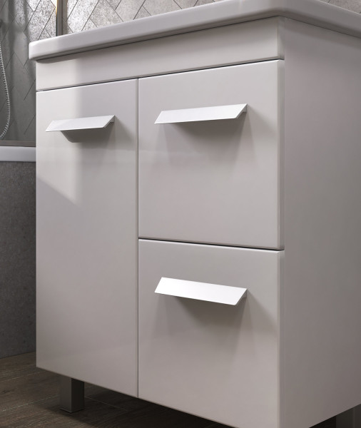 Тумба под раковину напольная VIGO Nova tn.NOV.MIR.70.1D.2Y, 70 см. Фото 4