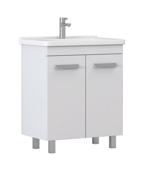 Тумба под раковину напольная VIGO Nova tn.NOV.MIR.70.2D, 70 см. Фото 1