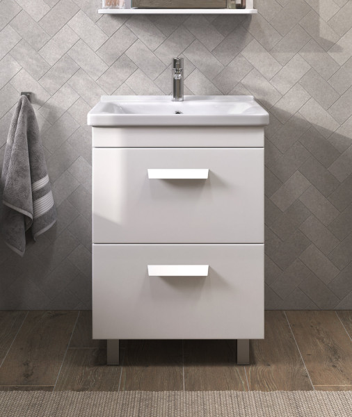 Тумба под раковину напольная VIGO Nova tn.NOV.MIR.70.2Y, 70 см. Фото 3