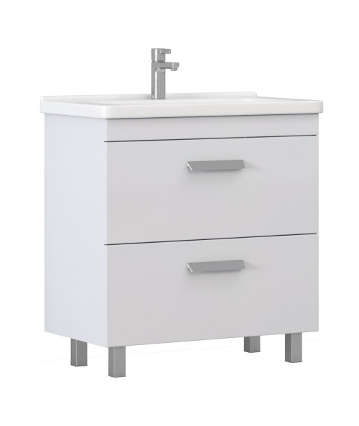 Тумба под раковину напольная VIGO Nova tn.NOV.MIR.80.2Y, 80 см. Фото 1