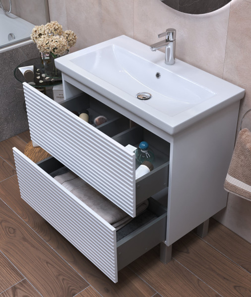 Тумба под раковину напольная VIGO Otti tn.OTT.COM.80.2Y, 80 см. Фото 4