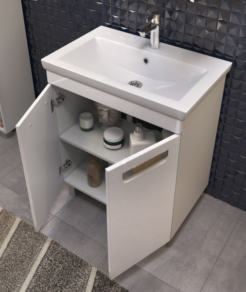 Тумба под раковину напольная VIGO Plaza tn.PLA.COM.60.2D, 60 см. Фото 4