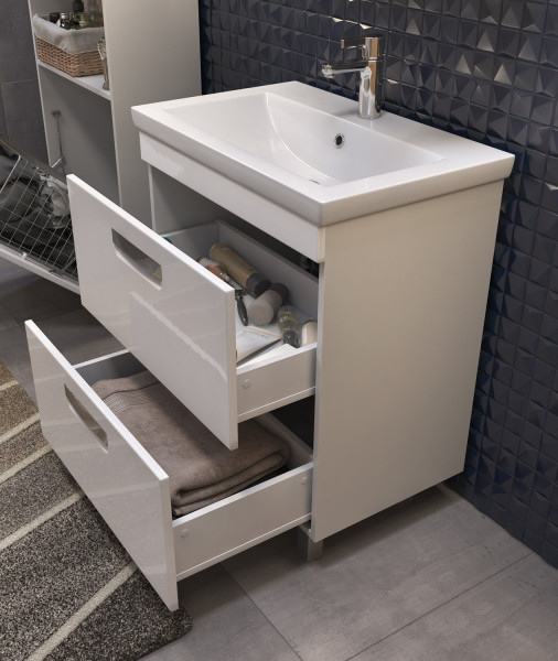 Тумба под раковину напольная VIGO Plaza tn.PLA.COM.60.2Y, 60 см. Фото 5