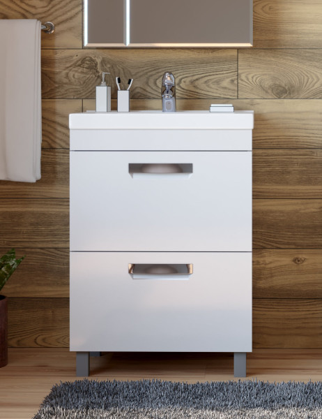 Тумба под раковину напольная VIGO Plaza tn.PLA.FOS.60.2Y, 60 см. Фото 3