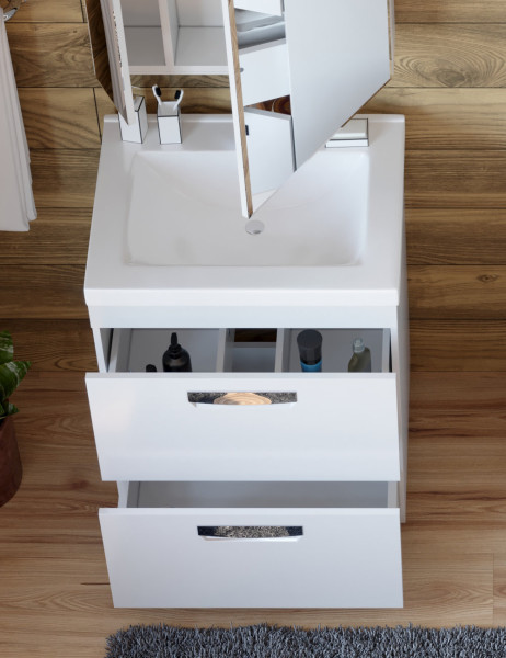 Тумба под раковину напольная VIGO Plaza tn.PLA.FOS.60.2Y, 60 см. Фото 5