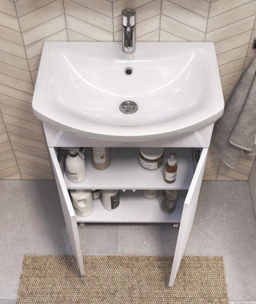 Тумба под раковину напольная VIGO Selena tn.SEL.BAL.60.2D, 60 см. Фото 5