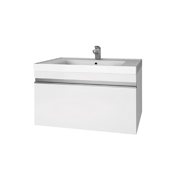 Тумба под раковину подвесная Dreja Grace 60 см, белый. Фото 1