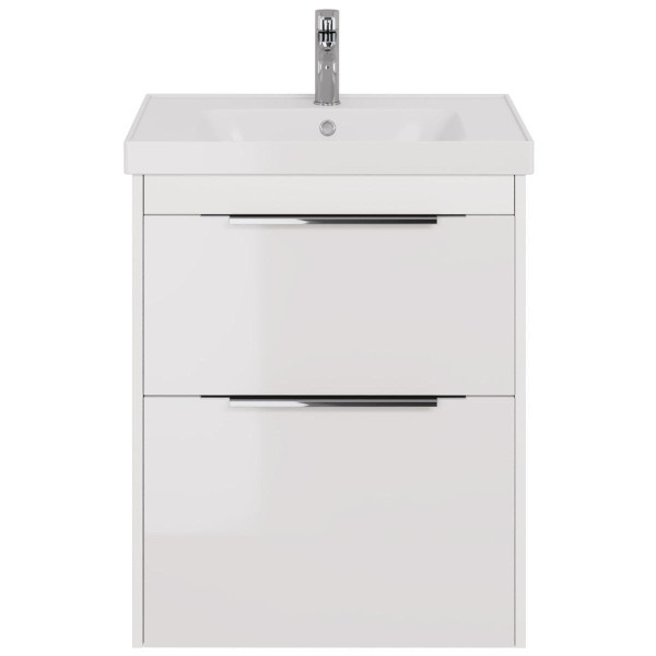 Тумба под раковину подвесная/напольная Dreja Prime 70 см, белый. Фото 3