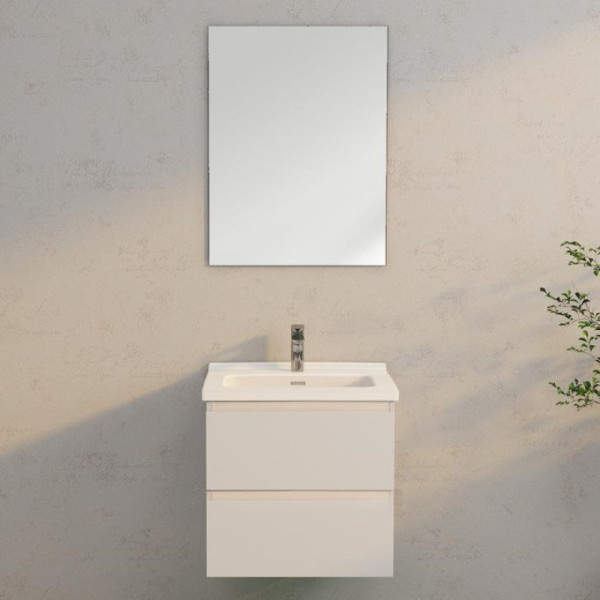 Тумба под раковину подвесная SMARTFLOW SMFL8167A-02, 60 см. белый. Фото 3