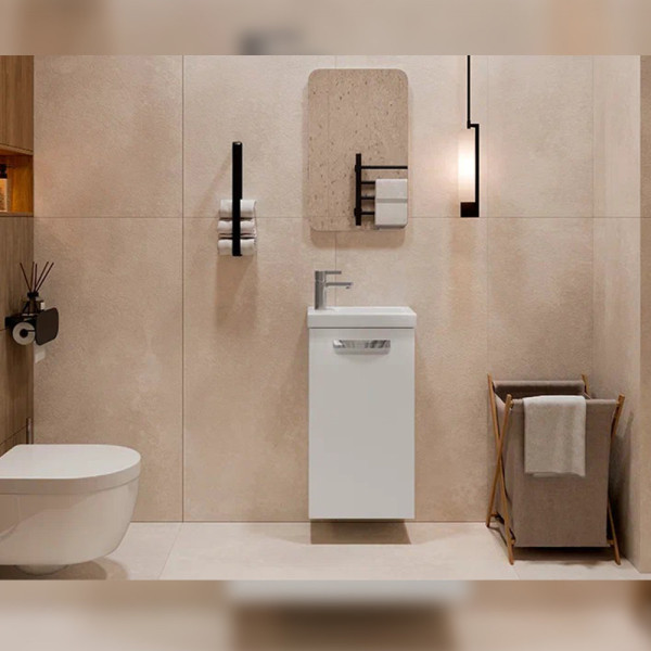 Тумба под раковину подвесная Velvex Estea tp.EST.MOD.40.1D, 40 см. Фото 4