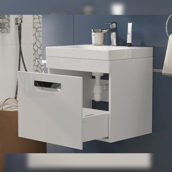 Тумба под раковину подвесная Velvex Estea tp.EST.MOD.50.1Y, 50 см. Фото 5