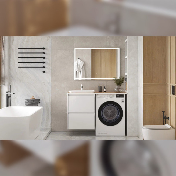 Тумба под раковину подвесная Velvex Klaufs tp.KLA.56.2Y, 55 см. Фото 3