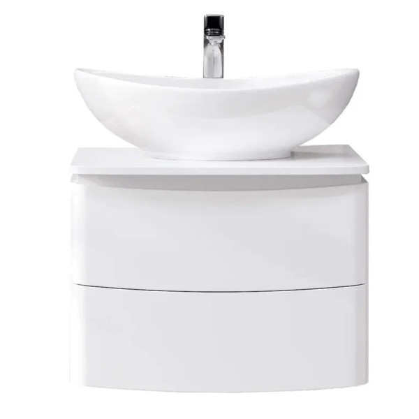 Тумба под раковину подвесная Velvex Luna tp.LUN.60.2Y, 60 см. Фото 1