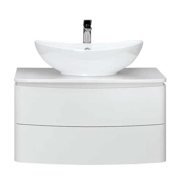 Тумба под раковину подвесная Velvex Luna tp.LUN.80.2Y, 80 см. Фото 1