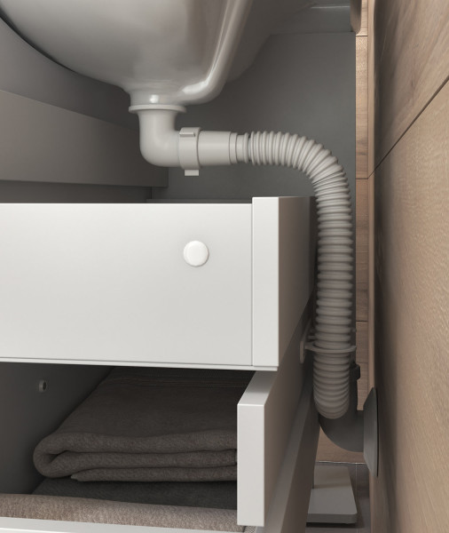 Тумба под раковину подвесная VIGO Diana tp.DIA.BAL.70.2Y, 70 см. Фото 5