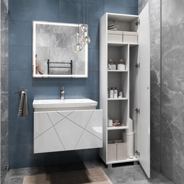 Тумба под раковину подвесная VIGO Geometry 034, 70 см. Фото 4