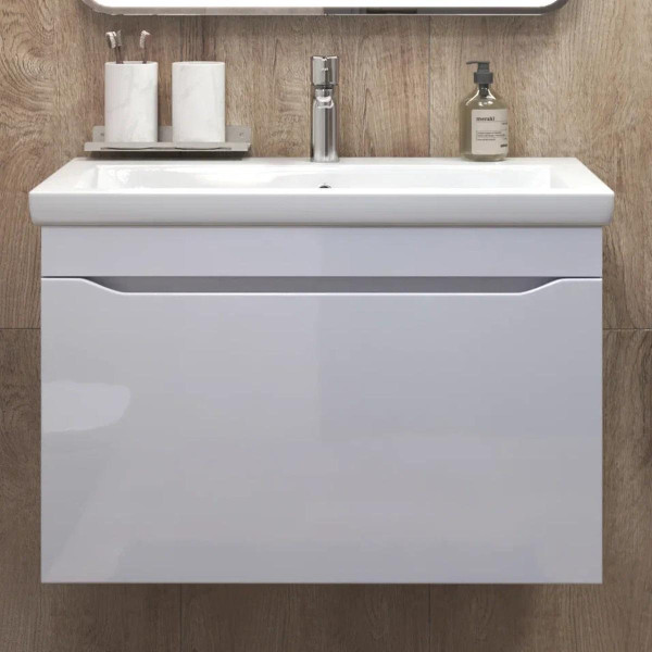 Тумба под раковину подвесная VIGO Grani 166, 80 см. Фото 3