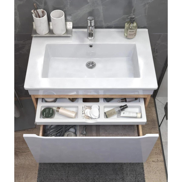 Тумба под раковину подвесная VIGO Grani tp.GRI.OSK.75.1Y дуб золотой, 75 см. Фото 5