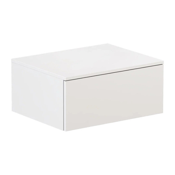 Тумба подвесная без столешницы Velvex Unit tp.UNI.60.1Y белый матовый, 60 см. Фото 3