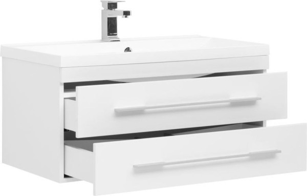 Тумба с раковиной Aquanet Нота 90 белый. Фото 1