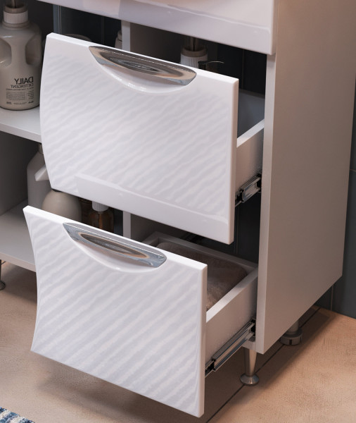 Тумба с раковиной напольная VIGO Callao tn.CAL.BAL.70.1D.2Y, 70 см. Фото 5