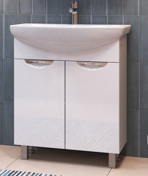 Тумба с раковиной напольная VIGO Callao tn.CAL.BAL.70.2D, 70 см. Фото 3