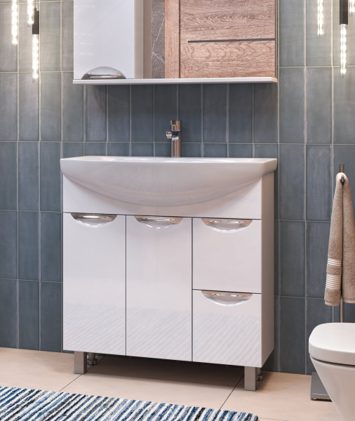 Тумба с раковиной напольная VIGO Callao tn.CAL.BAL.80.2D.2Y, 80 см. Фото 3