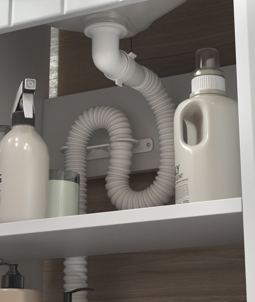 Тумба с раковиной напольная VIGO Diana tn.DIA.BAL.60.2D, 60 см. Фото 5