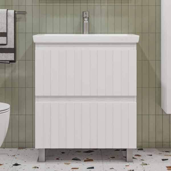 Тумба с раковиной напольная VIGO Finlay tn.FIN.COM.70.2Y, 70 см. Фото 4