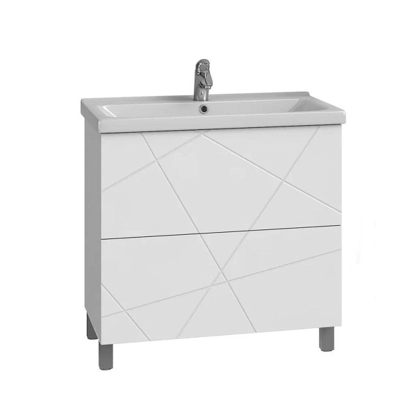 Тумба с раковиной напольная VIGO Geometry 016, 70 см. Фото 1