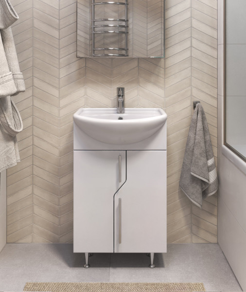 Тумба с раковиной напольная VIGO Grand tn.GRA.LAD.50.2D, 50 см. Фото 4