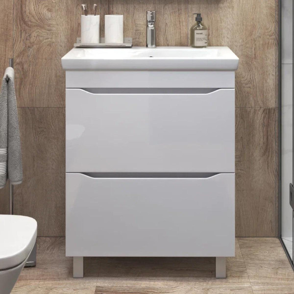 Тумба с раковиной напольная VIGO Grani 202, 70 см. Фото 3