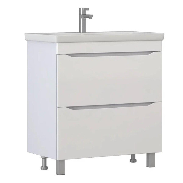 Тумба с раковиной напольная VIGO Grani 203, 80 см. Фото 1